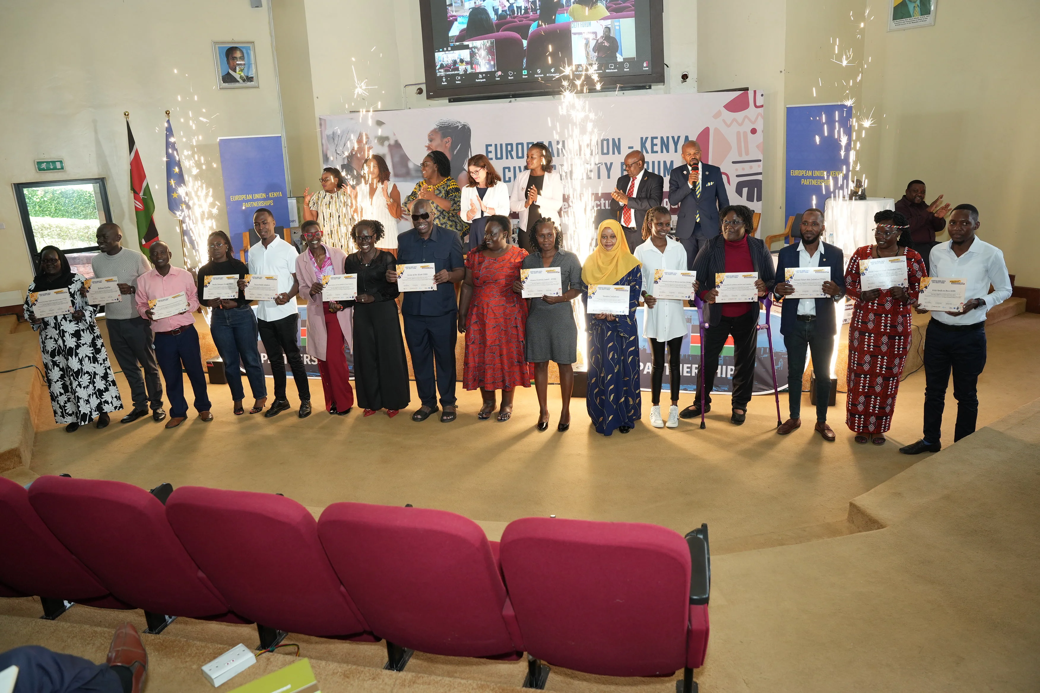 Mt. Kenya Network Forum Participates in the High-Level EU–Kenya Civil Society Forum